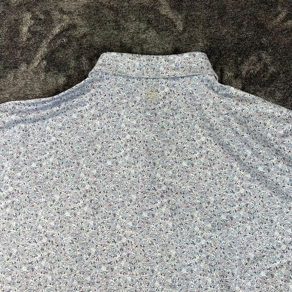 Peter Millar Summer Comfort Car Racing AOP Print Golf Polo Men's XL Performance - Picture 8 of 10